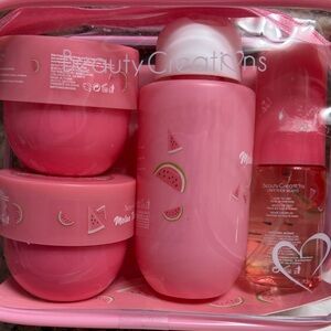 Beauty Creations Watermelon Pink Skincare Collection